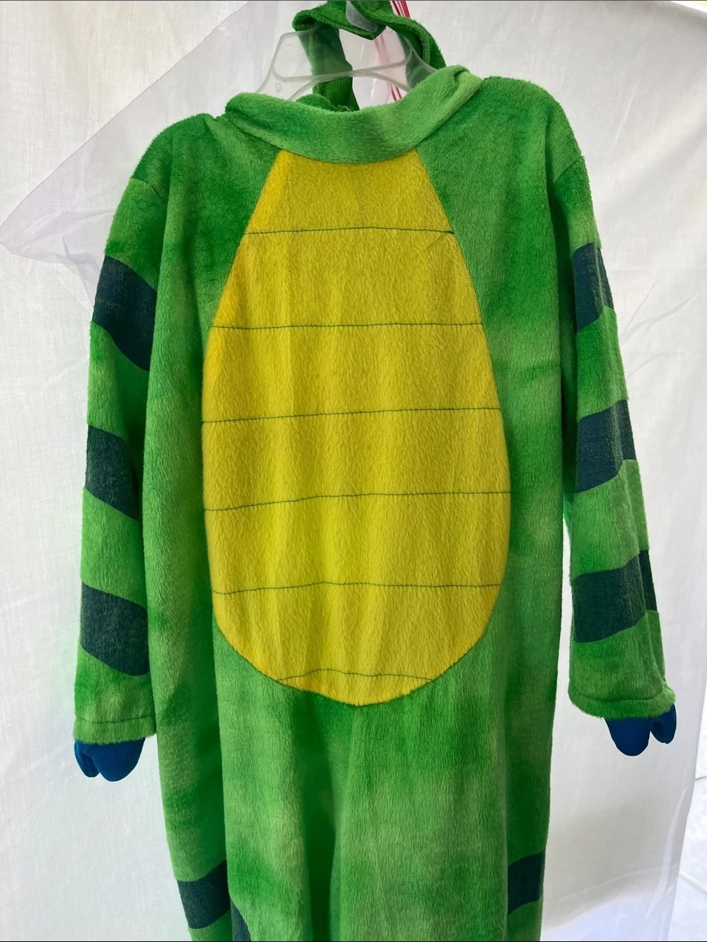 Green Triceratops Toddler Costume with Plush Egg - 3T